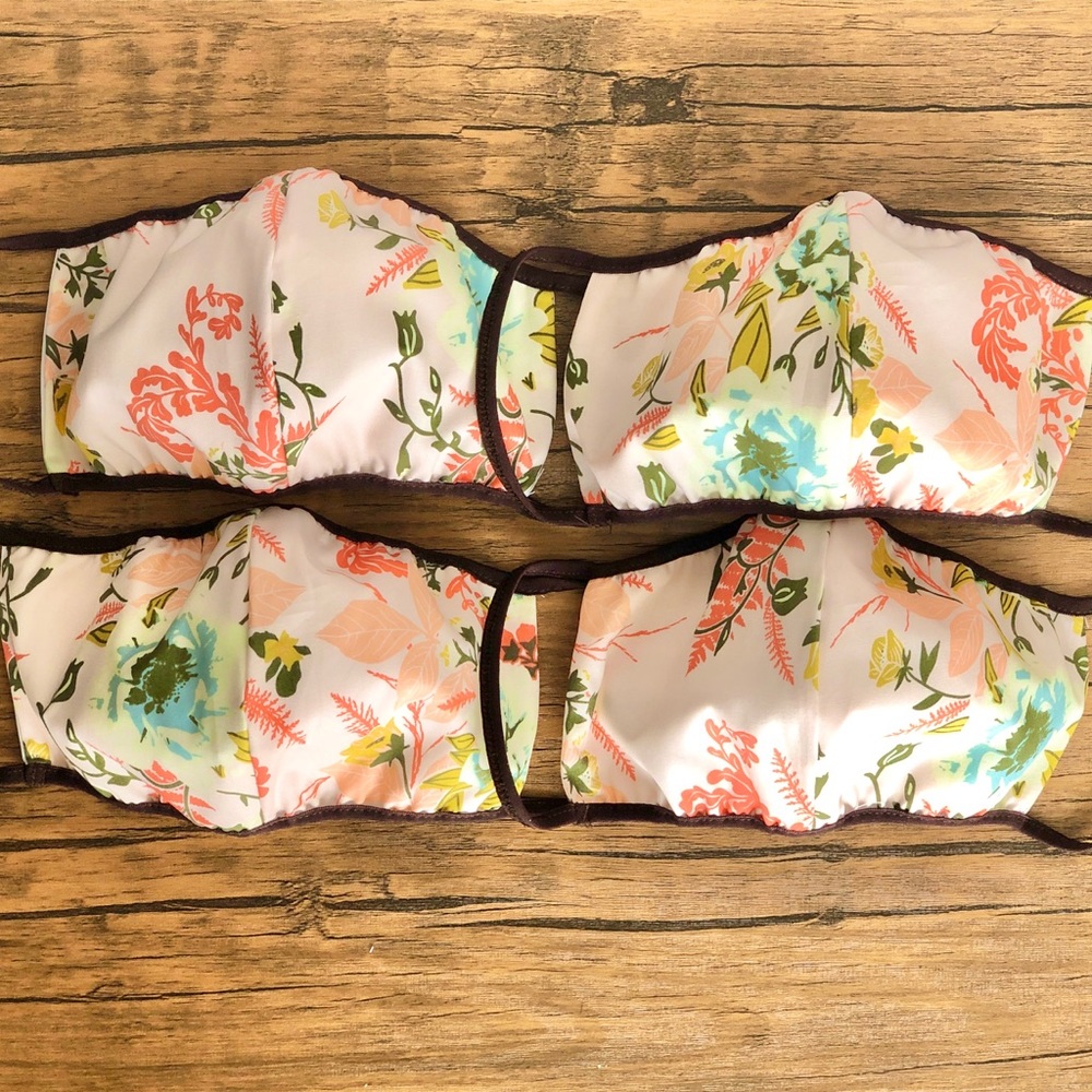 4 Floral Face Masks 🌷
